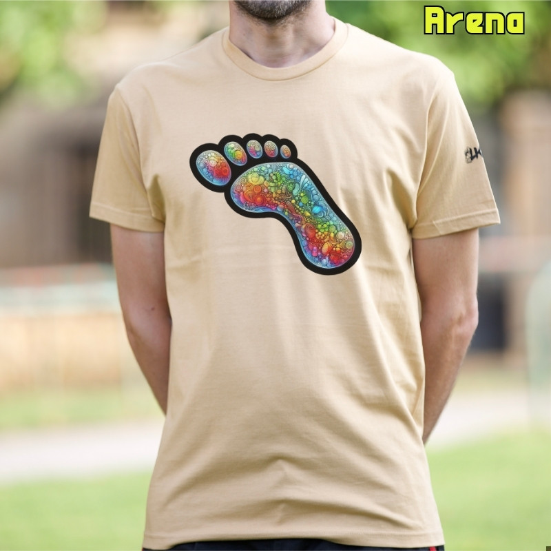 Camiseta Hombre Manga Corta - Pie