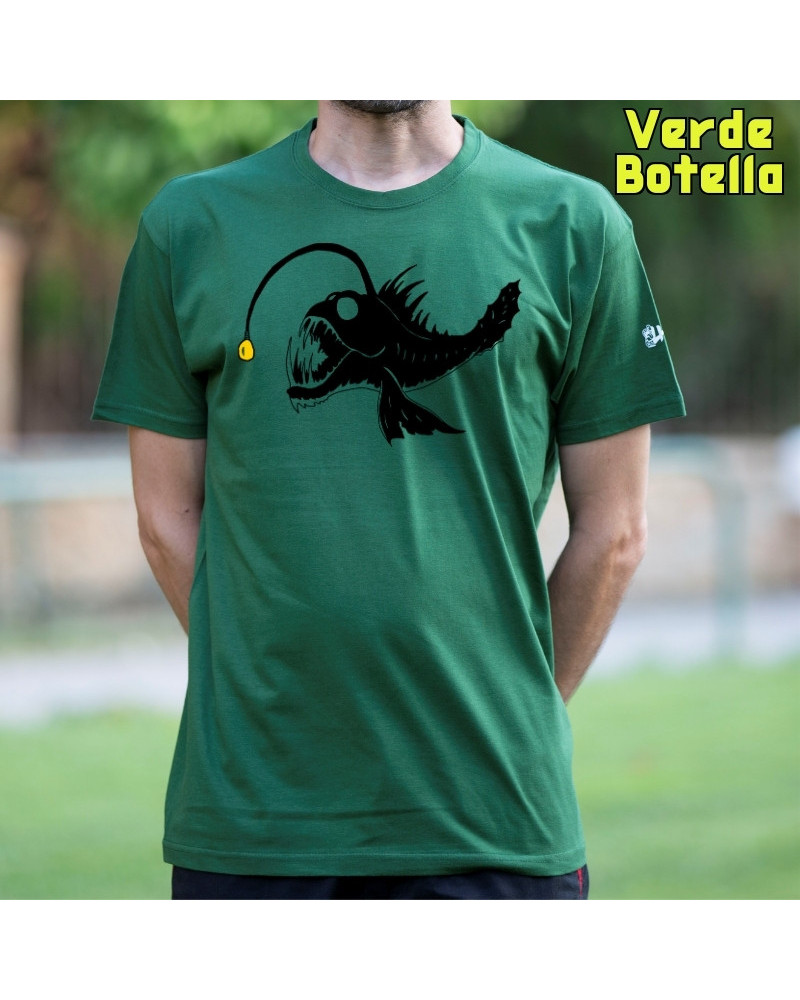Camiseta Hombre Manga Corta - Pez Abisal