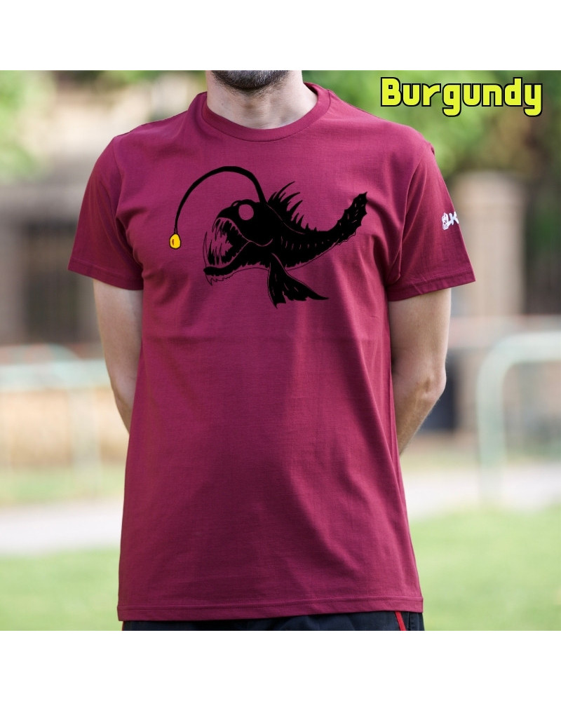 Camiseta Hombre Manga Corta - Pez Abisal