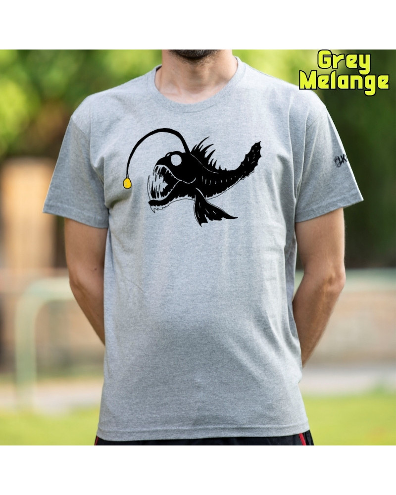 Camiseta Hombre Manga Corta - Pez Abisal