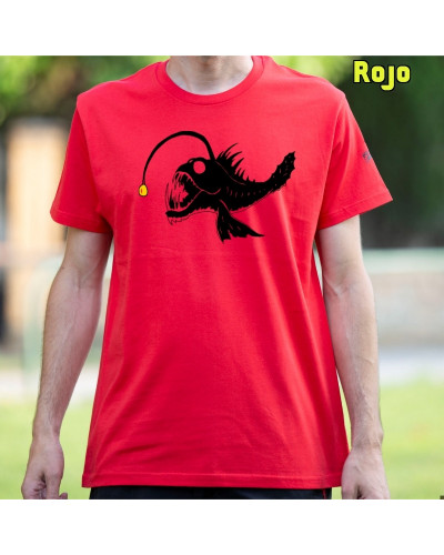 Camiseta Hombre Manga Corta - Pez Abisal