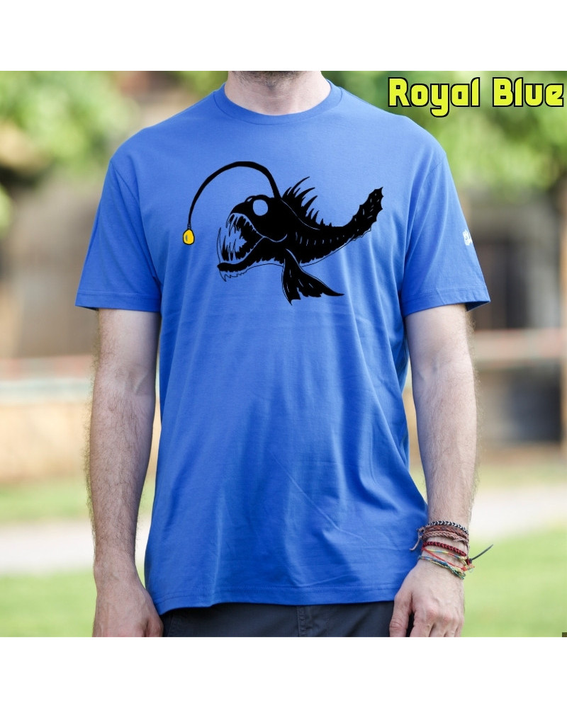 Camiseta Hombre Manga Corta - Pez Abisal