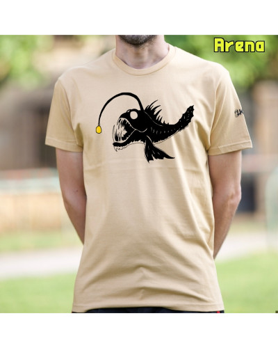 Camiseta Hombre Manga Corta - Pez Abisal