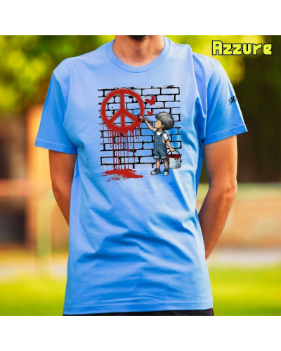 Camiseta Hombre Manga Corta - Peace