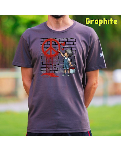 Camiseta Hombre Manga Corta - Peace