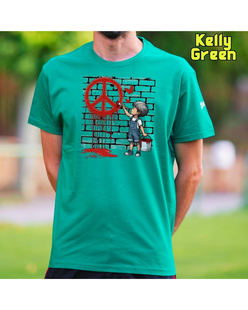 Camiseta Hombre Manga Corta - Peace