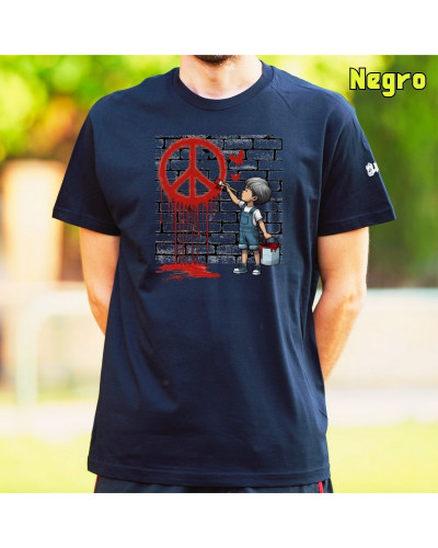 Camiseta Hombre Manga Corta - Peace