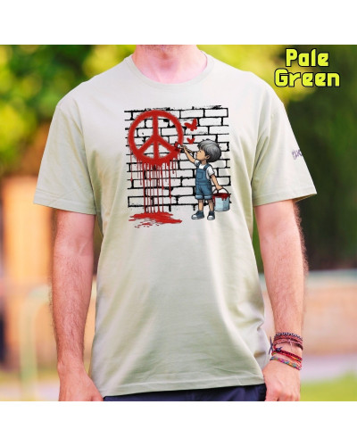Camiseta Hombre Manga Corta - Peace