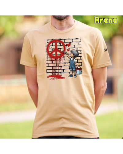 Camiseta Hombre Manga Corta - Peace