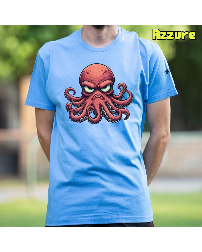 Camiseta Hombre Manga Corta - Octopus