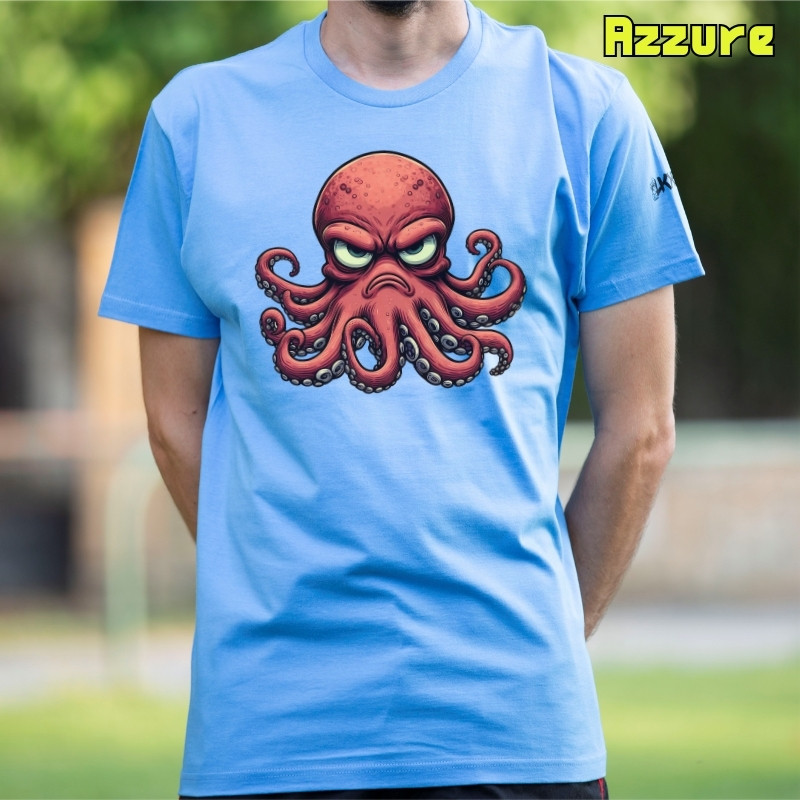 Camiseta Hombre Manga Corta - Octopus