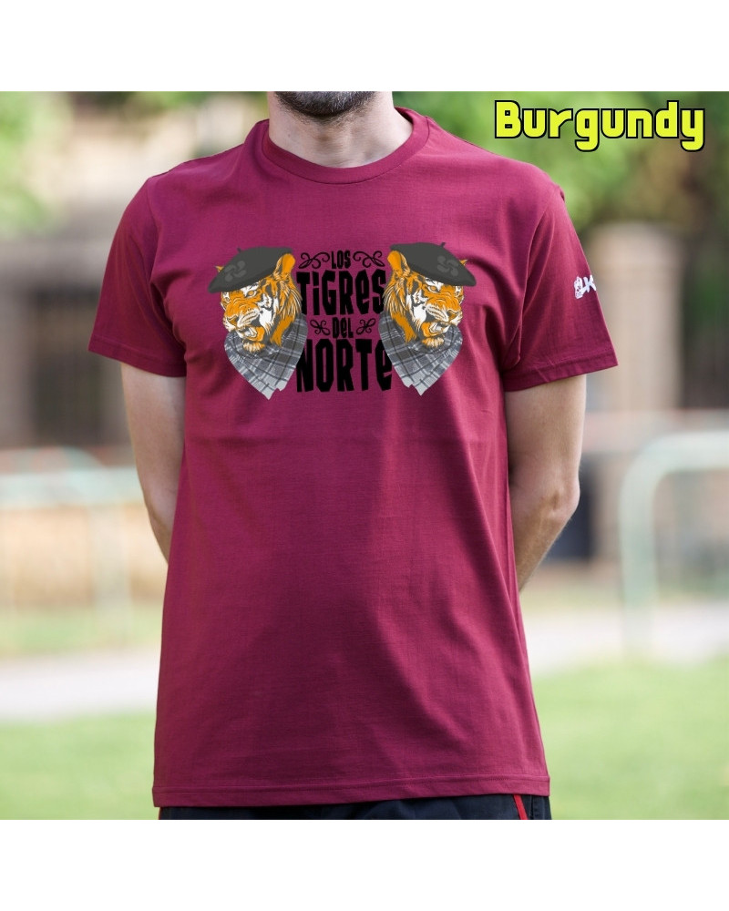 Camiseta Hombre Manga Corta - Los Tigres Del Norte