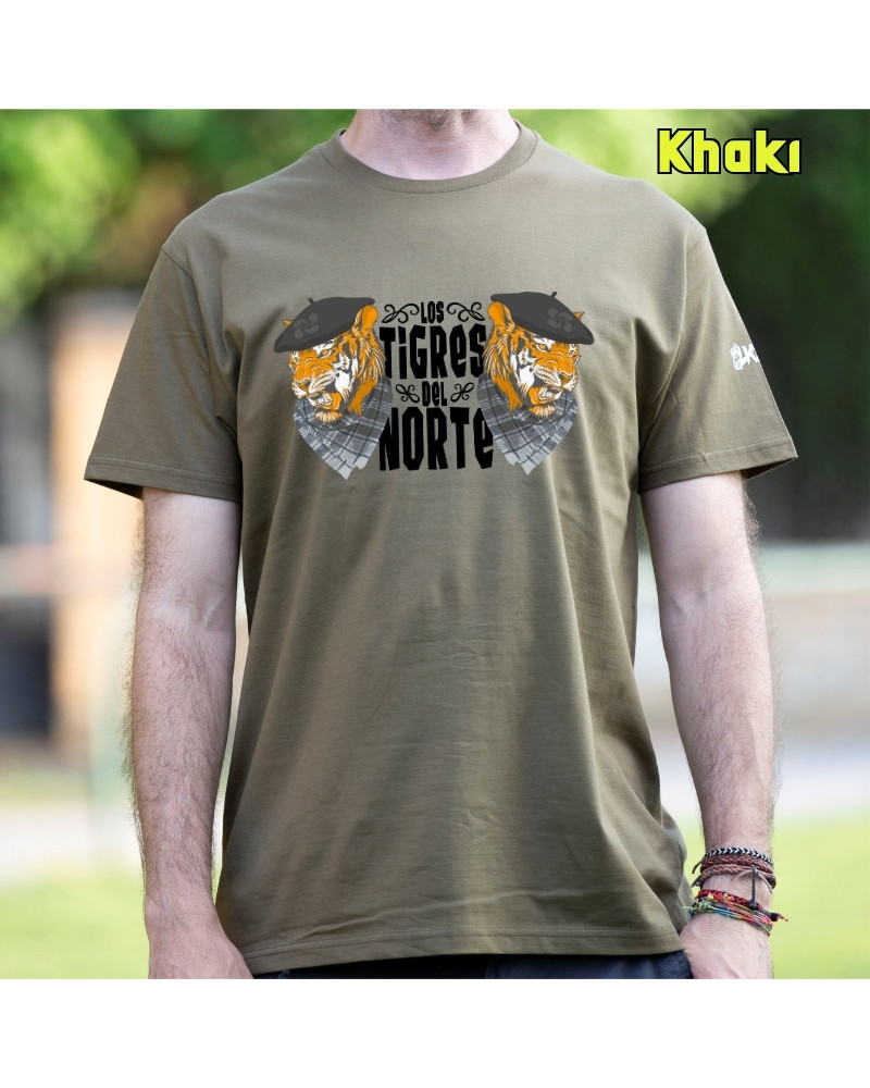 Camiseta Hombre Manga Corta - Los Tigres Del Norte