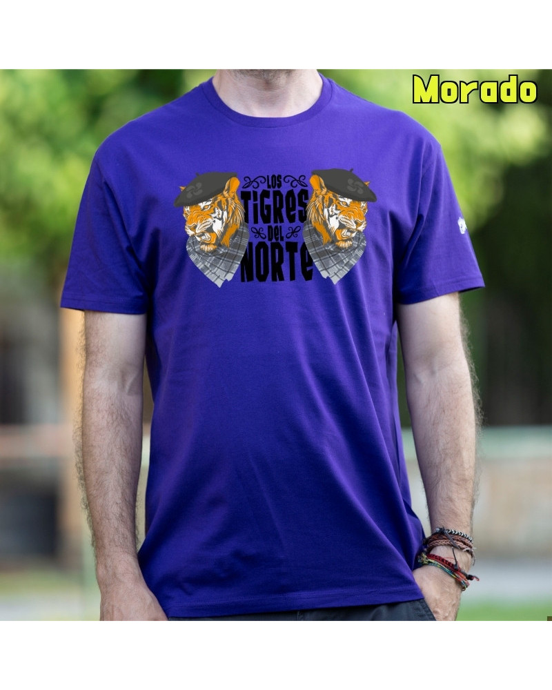 Camiseta Hombre Manga Corta - Los Tigres Del Norte