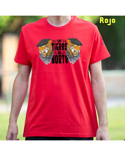 Camiseta Hombre Manga Corta - Los Tigres Del Norte