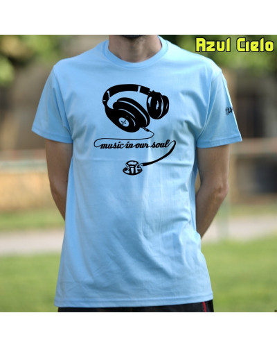 Camiseta Hombre Manga Corta - Listen To Soul