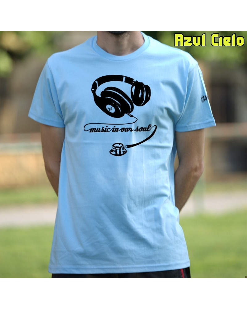 Camiseta Hombre Manga Corta - Listen To Soul