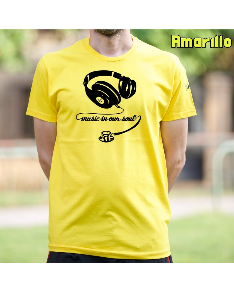 Camiseta Hombre Manga Corta - Listen To Soul