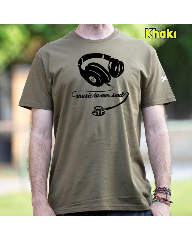 Camiseta Hombre Manga Corta - Listen To Soul