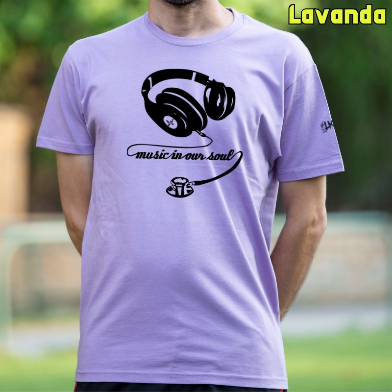 Camiseta Hombre Manga Corta - Listen To Soul
