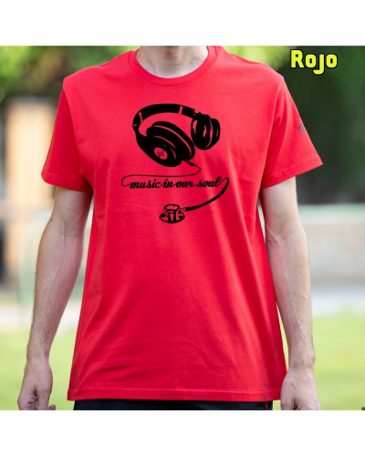 Camiseta Hombre Manga Corta - Listen To Soul