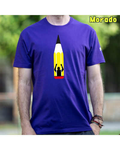 Camiseta Hombre Manga Corta - Libertad De Expresion