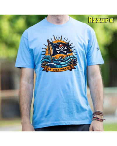 Camiseta Hombre Manga Corta - La Vida Pirata