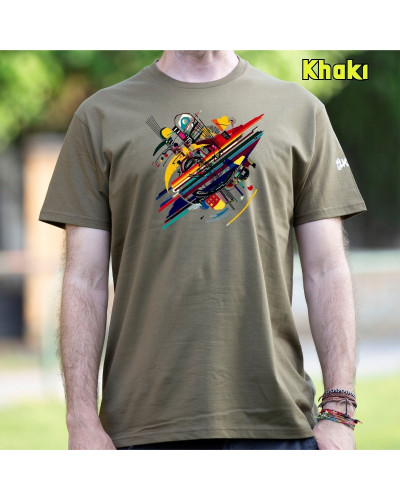 Camiseta Hombre Manga Corta - Kandinsky