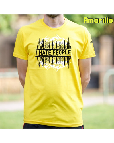 Camiseta Hombre Manga Corta - I Hate People