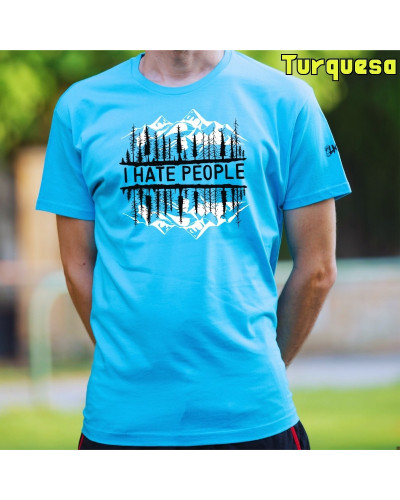 Camiseta Hombre Manga Corta - I Hate People