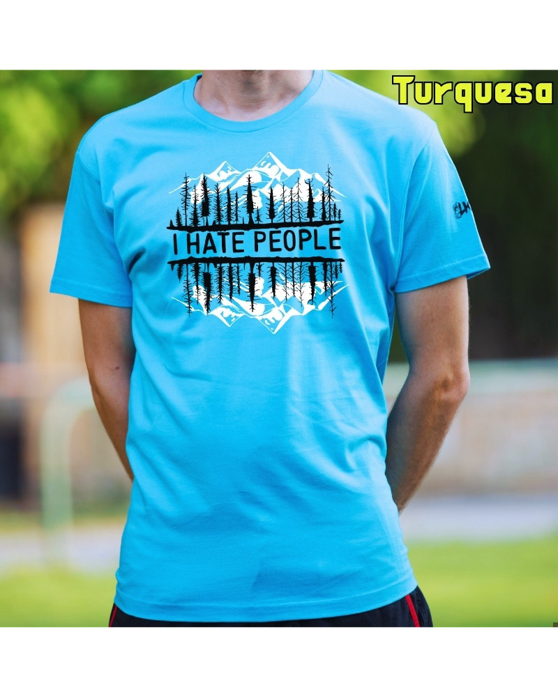 Camiseta Hombre Manga Corta - I Hate People