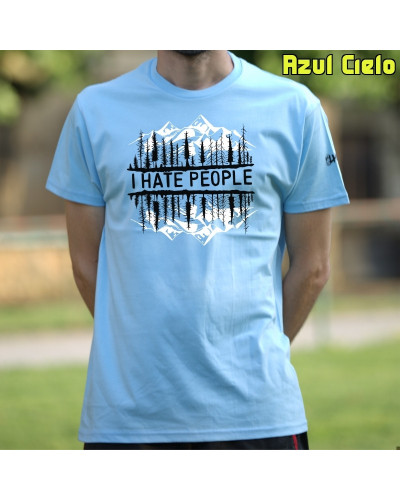 Camiseta Hombre Manga Corta - I Hate People