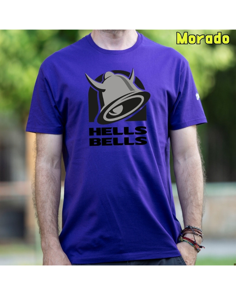 Camiseta Hombre Manga Corta - Hell Bells