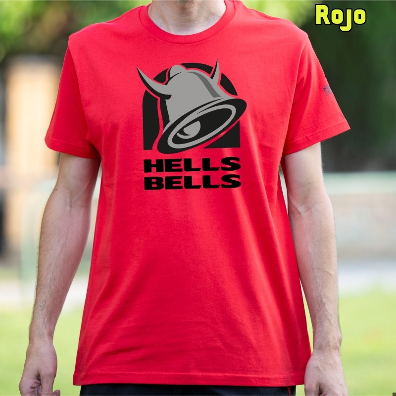Camiseta Hombre Manga Corta - Hell Bells