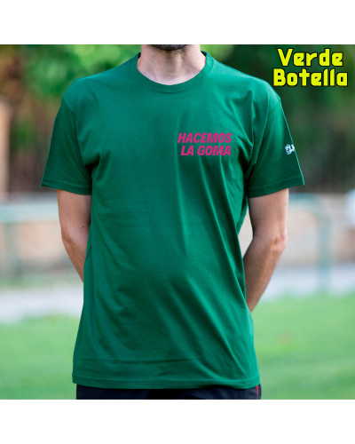 Camiseta Hombre Manga Corta - Hacemos la Goma Logo