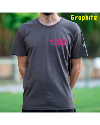 Camiseta Hombre Manga Corta - Hacemos la Goma Logo