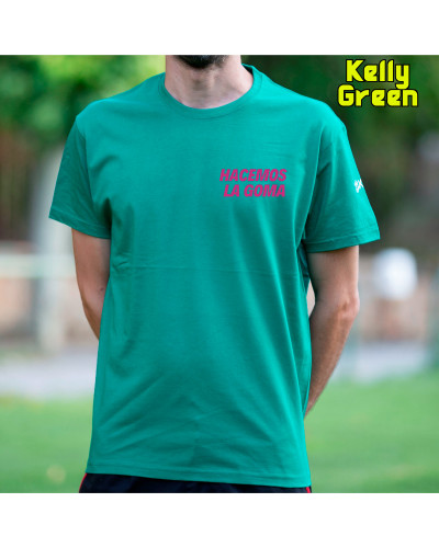 Camiseta Hombre Manga Corta - Hacemos la Goma Logo