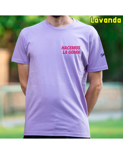 Camiseta Hombre Manga Corta - Hacemos la Goma Logo