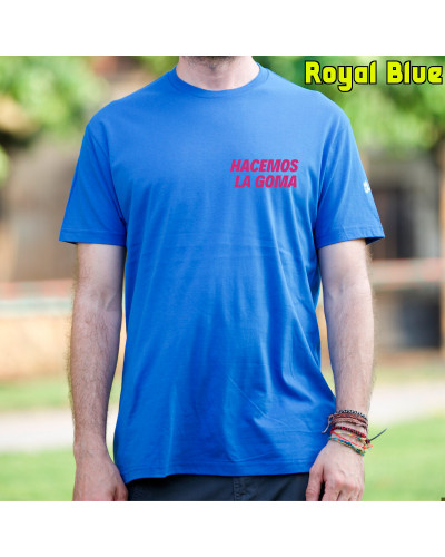 Camiseta Hombre Manga Corta - Hacemos la Goma Logo