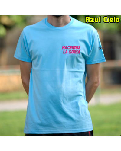 Camiseta Hombre Manga Corta - Hacemos la Goma Logo