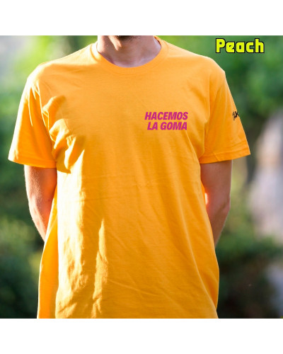 Camiseta Hombre Manga Corta - Hacemos la Goma Logo