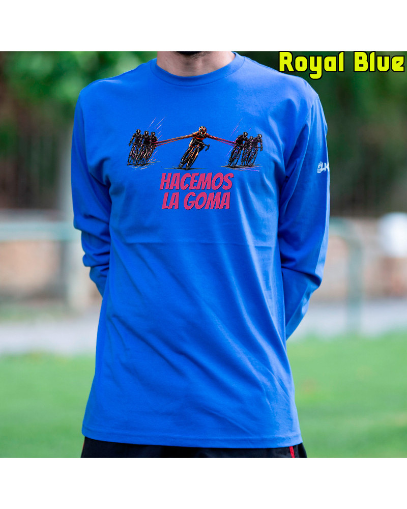 Camiseta Hombre Manga Larga - Hacemos la Goma 1