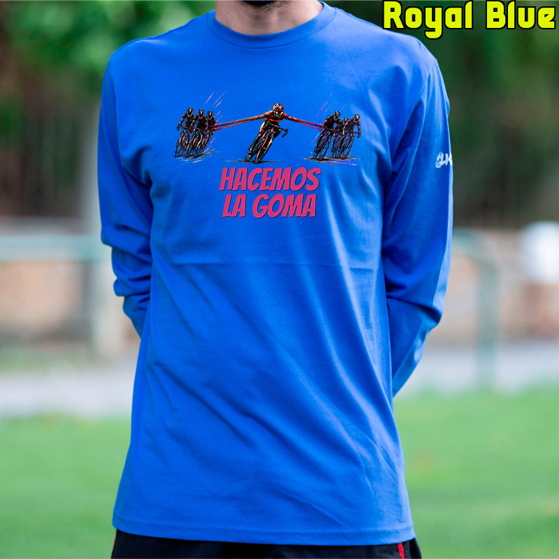 Camiseta Hombre Manga Larga - Hacemos la Goma 1