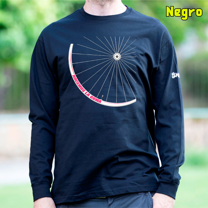 Camiseta Hombre Manga Larga - Hacemos la Goma 2