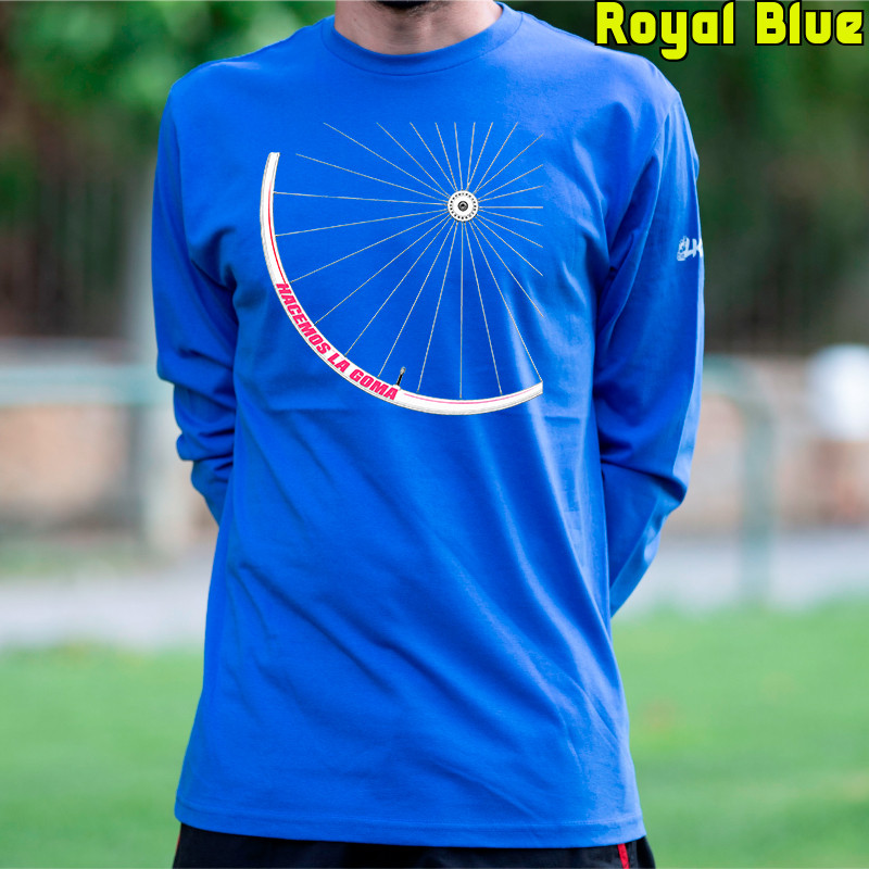 Camiseta Hombre Manga Larga - Hacemos la Goma 2