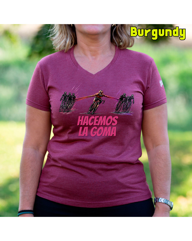 Camiseta Mujer Manga Corta - Hacemos la Goma 1