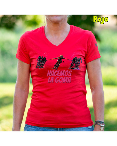 Camiseta Mujer Manga Corta - Hacemos la Goma 1