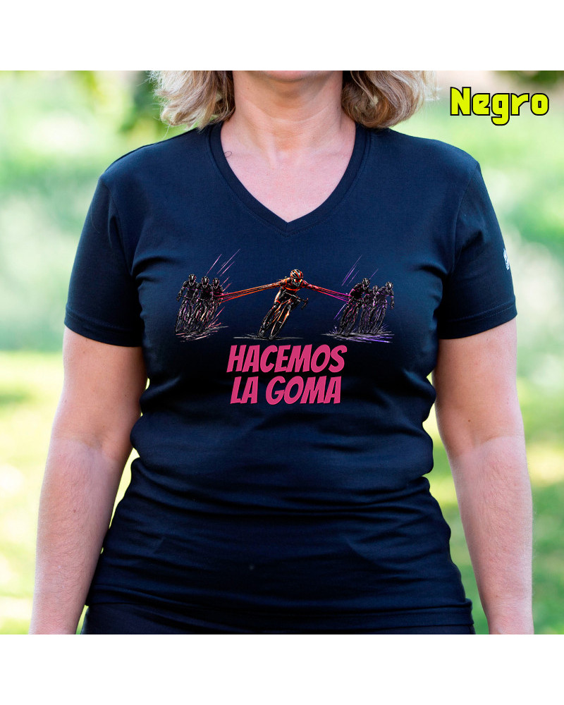 Camiseta Mujer Manga Corta - Hacemos la Goma 1
