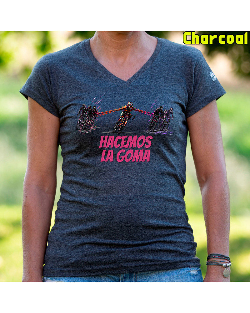 Camiseta Mujer Manga Corta - Hacemos la Goma 1