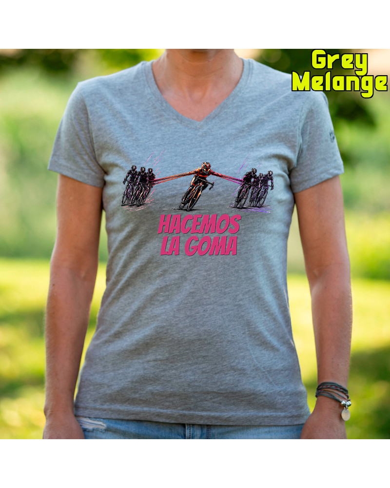 Camiseta Mujer Manga Corta - Hacemos la Goma 1
